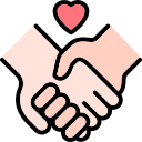 holding hands